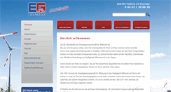 Desktop Screenshot of eg-wittmund.de