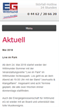 Mobile Screenshot of eg-wittmund.de